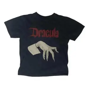Vintage Dracula Baby Tee: Classic Horror Book Cover Tee