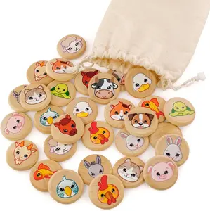 Ulanik Domestic Animals Memory Game 3+