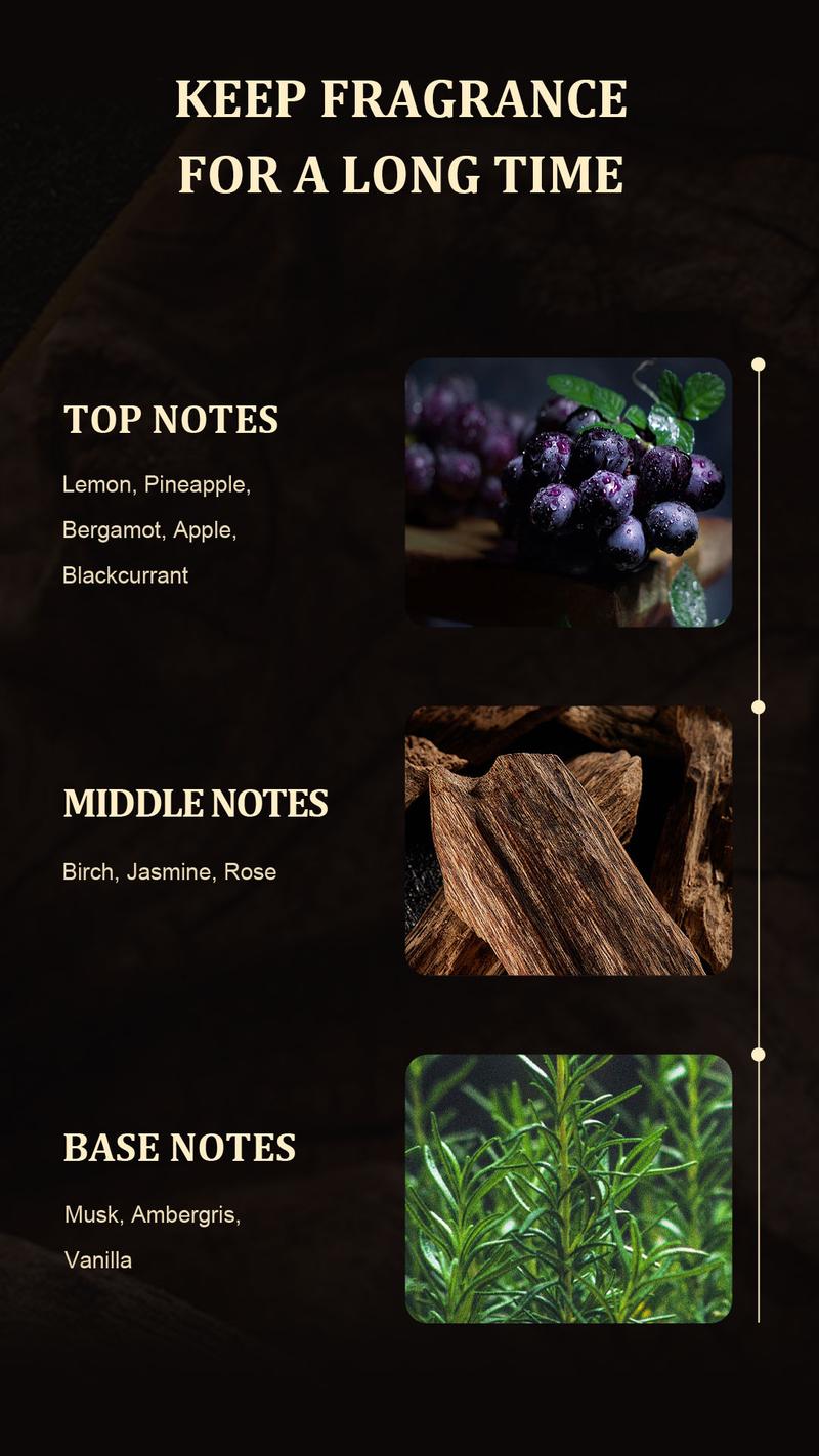 YCZ Eternal Love Eau De Parfum for Men 2.6oz 75ml Long Lasting Musk Ambergris Jasmine Rose Exotic Arabic Perfume Captivating Scent Exotic Arabic Perfume Captivating Scent Bold Arabian Perfume Aromatic Fragrance