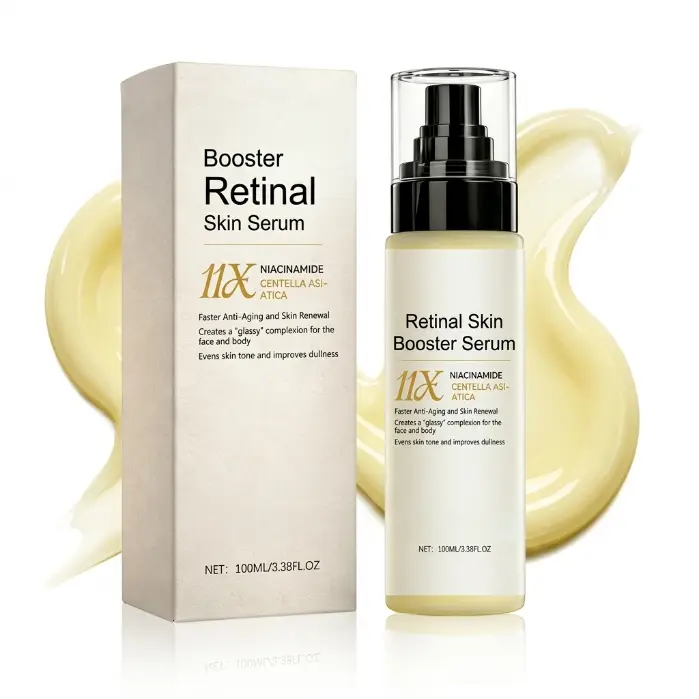 Retinal Skin Booster Serum | Niacinamide Anti-Aging Serum - K-Beauty Facial Serum for Fine Lines, Firming & Radiance | Hydrating Face Serum All Skin Types