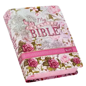 KJV Holy Bible, My Creative Bible, Faux Leather Flexcover - Ribbon Marker, King James Version, Pink Floral (KJV Creative Editions) Imitation Leather – March 5, 2016