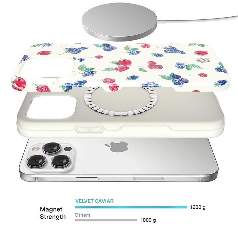 Velvet Caviar Berry Baby iPhone Case – Cute, Trendy & Drop-Tested Phone Case for iPhone with Durable Shockproof Protection and Stylish Design