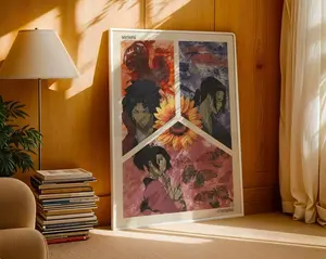 Samurai Champloo Anime Poster | Vintage Manga Art Print ZKNEl8pl