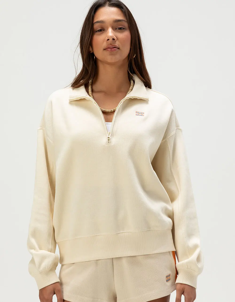 BILLABONG Classic Feels Womens Half-Zip Sweatshirt