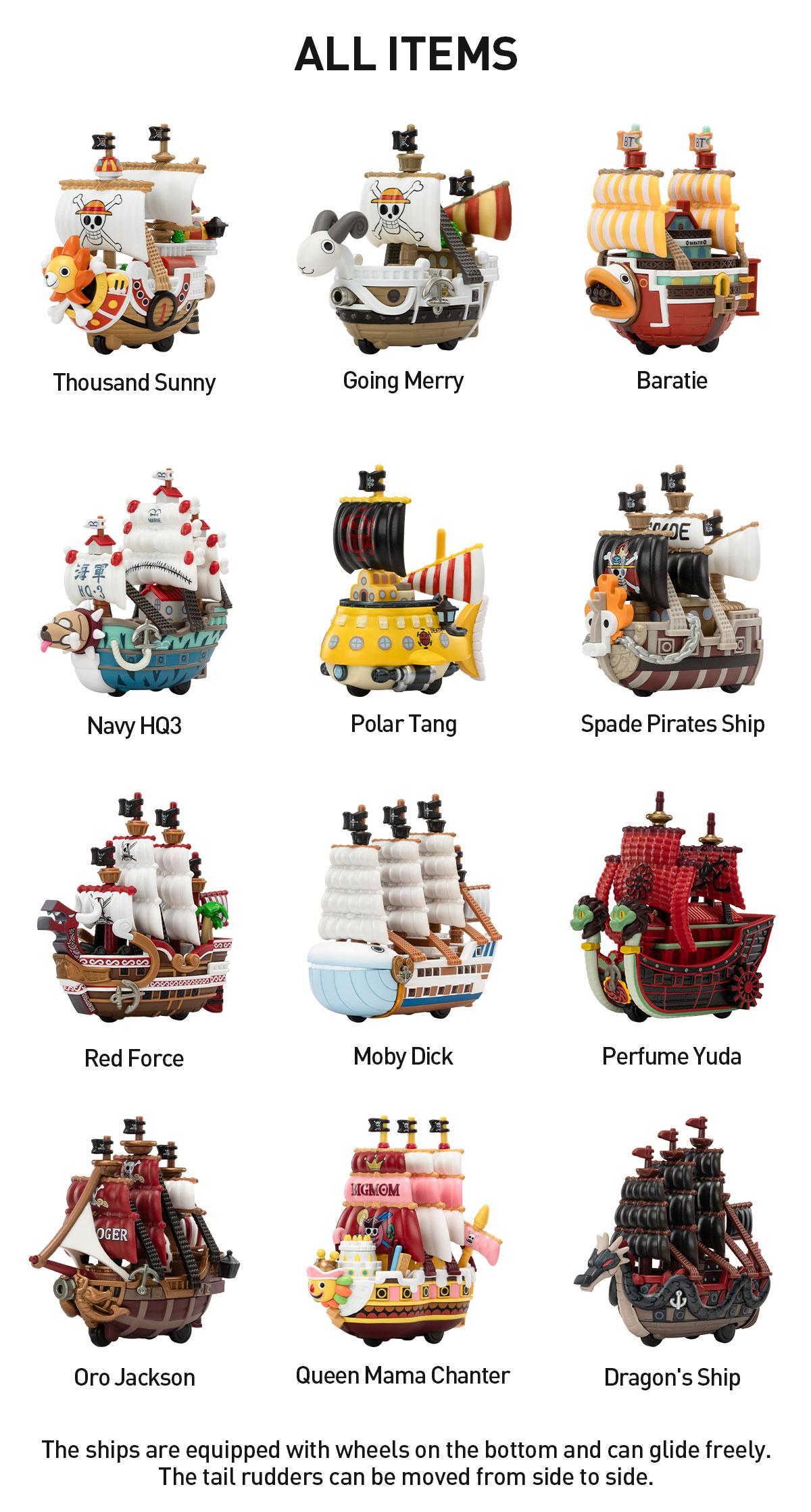 POP MART One Piece - The Grand Line Series Vehicles