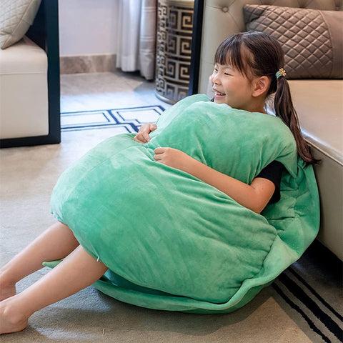 Wearable Turtle Shell Pillows - Green