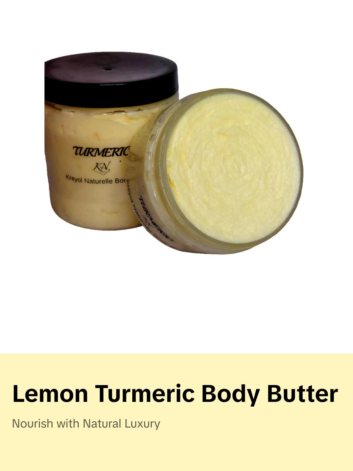 Lemon Turmeric  Body Butter
