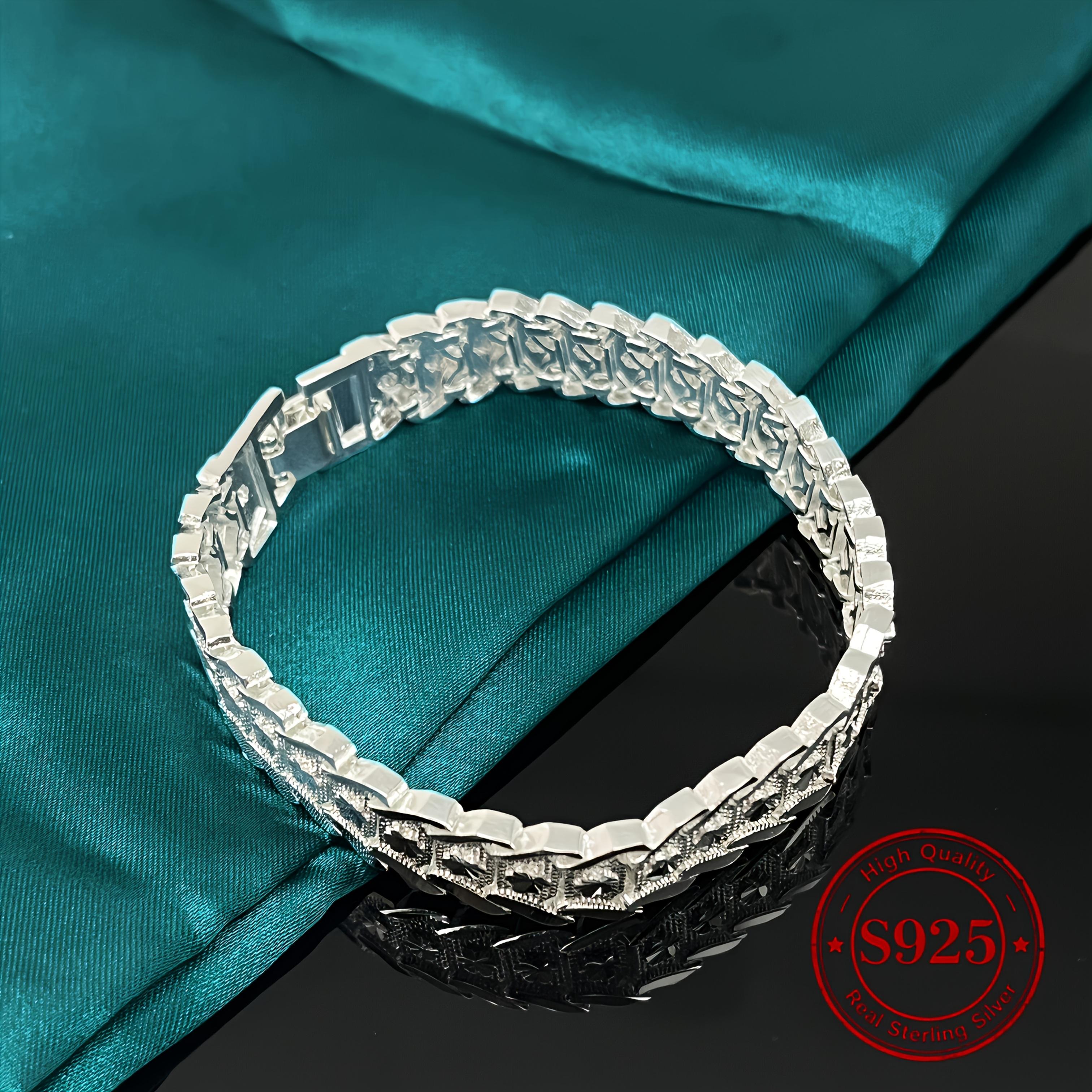 Silver Creative 12mm Coin Wide Bracelet - simple and elegant - Allergy-proof - perfect for everyday wear and parties - the perfect fashion jewelry gift bangle healing  jewelry SpringStatements