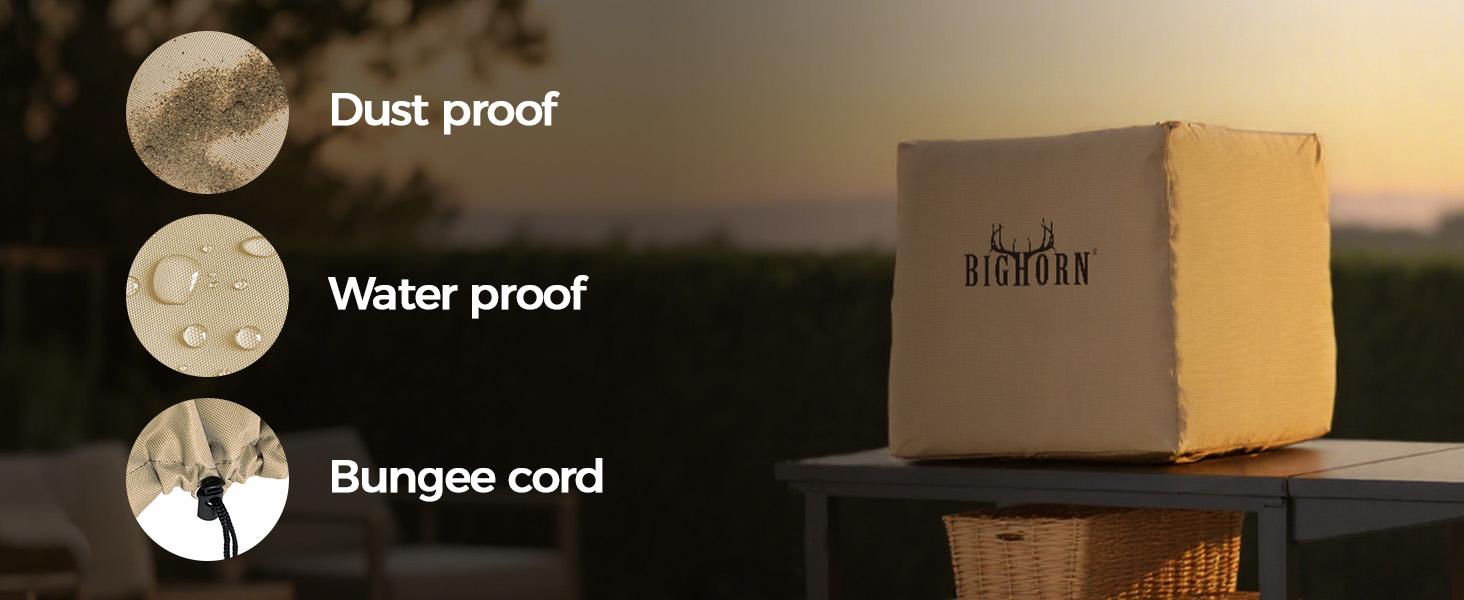 BIG HORN OUTDOORS Infrared Gas Grill Cover, Heavy-Duty Waterproof & Anti-UV Protection for Outdoor Grilling Gear BIG HORN OUTDOORS Infrared Gas Grill Cover, Heavy-Duty Waterproof & Anti-UV Protection for Outdoor Grilling Gear