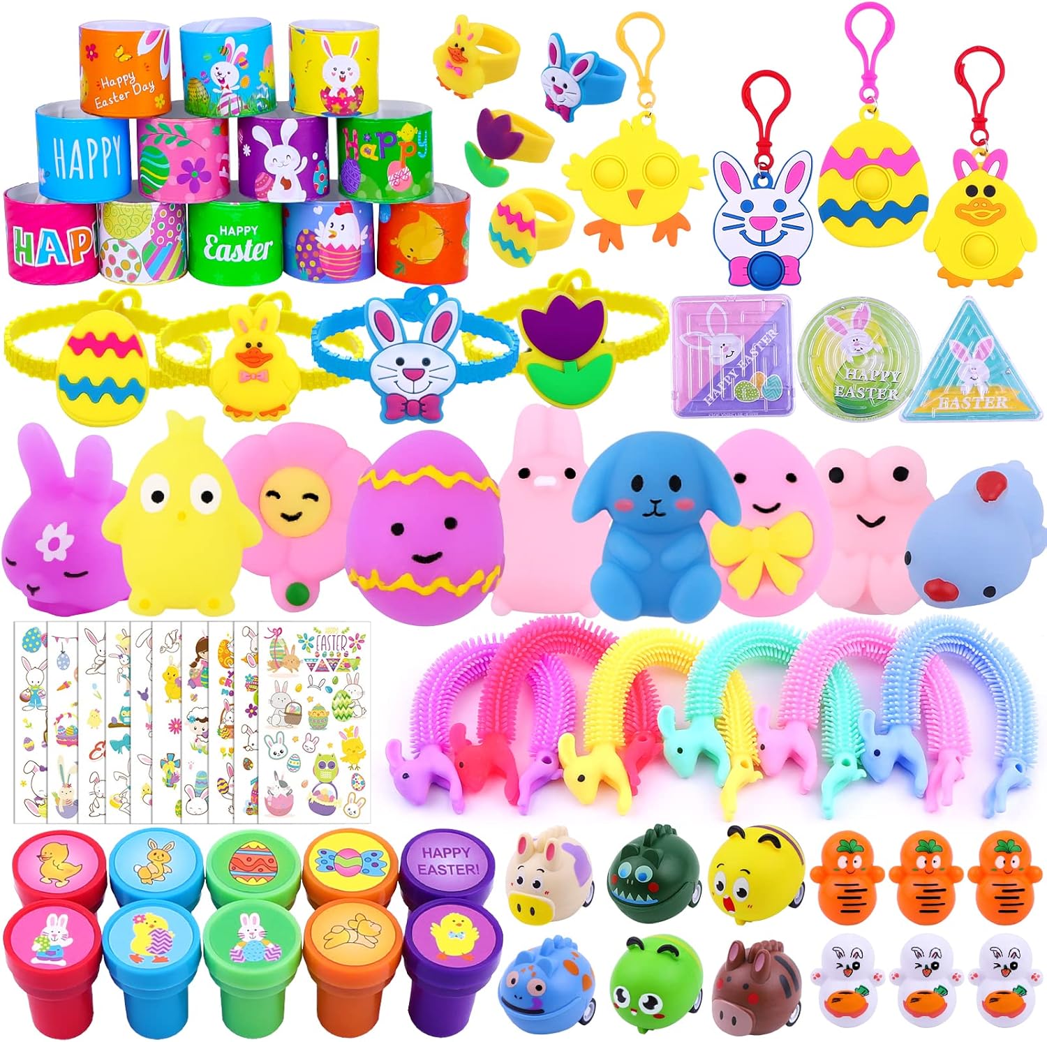 73‑Piece Easter Party Favors Bulk Set — Easter Basket Stuffers, Egg Fillers & Goodie Bag Toys for Kids, Classroom Prizes, Easter Egg Hunt Gifts for Girls & Boys 73‑Piece Easter Party Favors Bulk Set — Easter Basket Stuffers, Egg Fillers & Goodie Bag Toys for Kids, Classroom Prizes, Easter Egg Hunt Gifts for Girls & Boys