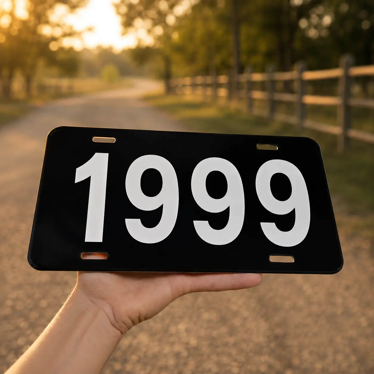 Custom Year License plate Car tag