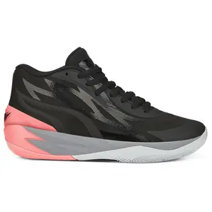 PUMA Mens Mb.02 X Flare Basketball Sneakers Shoes - Black