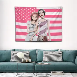 Streetwear Nannaa Annimme Art Tapestry Flag, Premium Vivid Color Banner, Urban Y2K Style Wall Poster, Birthday Gift for Her  | GN060326.R2888.ID00
