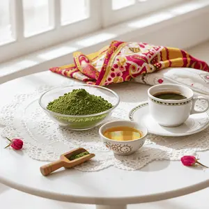 226 Grams Pure Henna Powder for Hair Dye - Reddish Brown Hair Color, Best Red Henna for Hair