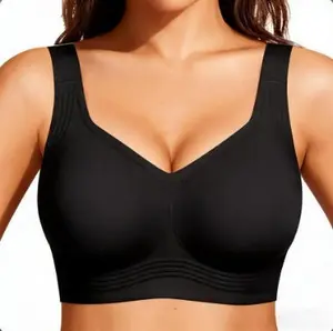 Women's Leopard Print Deep V Camisole Bra Set, Buttery Soft Breathable Seamless Lingerie, Summer-Friendly Sweat-Free, Push Up & Lift No-Slip Stay-in-Place Fit, Adjustable Straps for Casual Everyday Wear