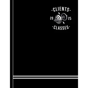 Personal trainer appointment book 2025: Gym appointments PT clients & classes: 2025 Yearly overview / month to view calendar diary/ Hourly planner with 15 minute slots (6am - 9pm) Paperback – October 29, 2024