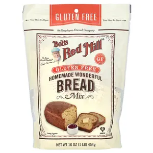 Bob's Red Mill Homemade Wonderful Bread Mix, Gluten Free, 16 oz (454 g)