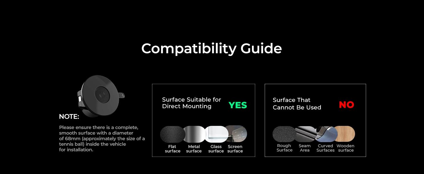 LISEN Vacuum Magnetic Phone Charger， [ SuctionPro ] 25W Wireless Car Charger, Suction Cup Phone Holder,360° Vacuum Magnetic Phone Holder for iPhone 17 Pro Max Air 17-12,Samsung S25 with MagSafe Case