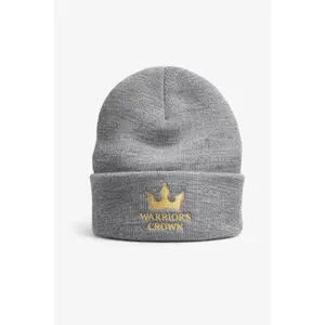 Warrior's Crown Gray Beanie
