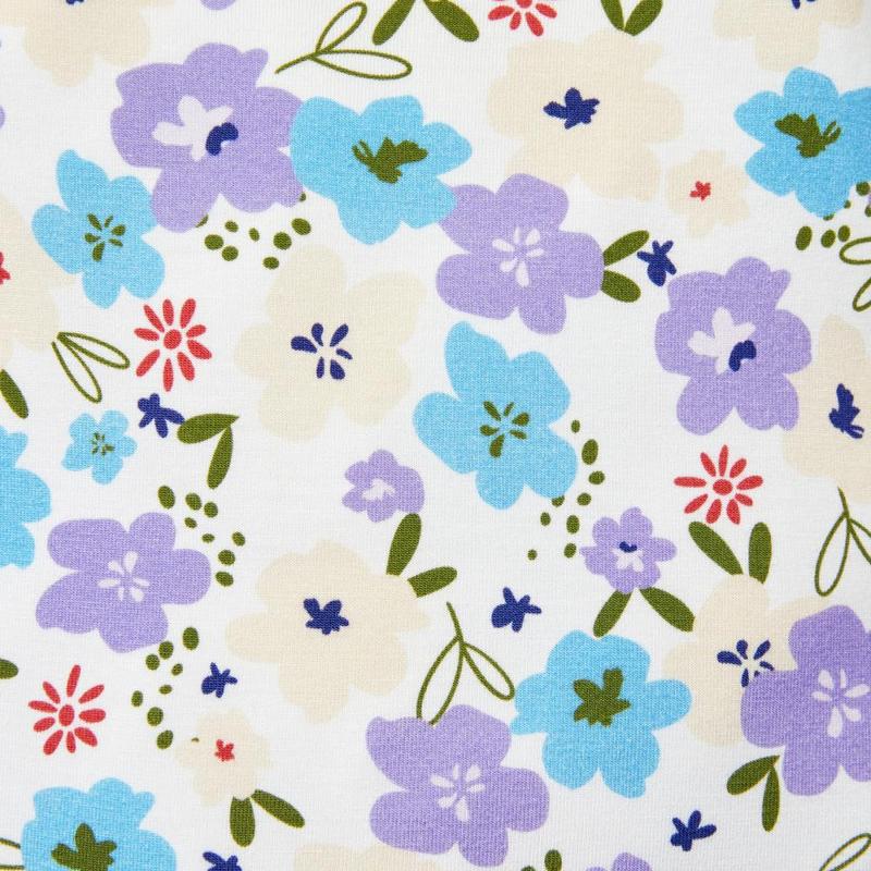 PatPat Bamboo Baby Bodysuits 2-piece Flora Long Sleeve Rompers for Baby Girls Infant PatPat Bamboo Baby Bodysuits 2-piece Flora Long Sleeve Rompers for Baby Girls Infant