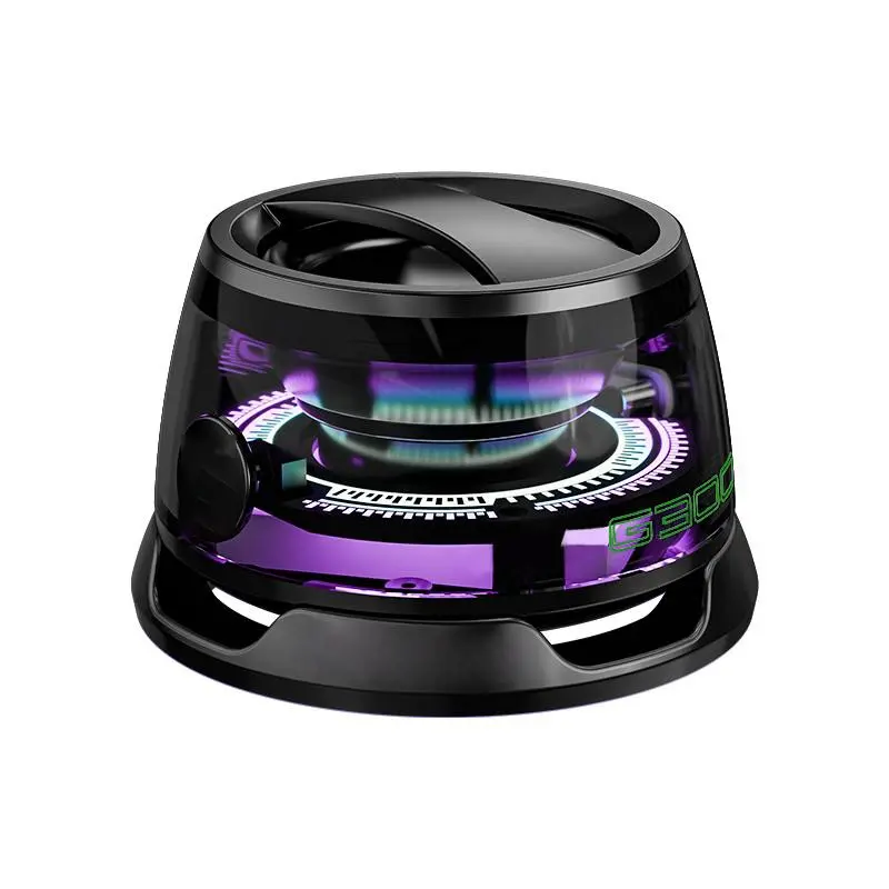 G300 Magnetic Bluetooth-compatible Multifunctional Wireless Speaker, Portable with Phone Holder, RGB Function Party Speaker for Camping, Parties and Computer Desktop Use, Audio