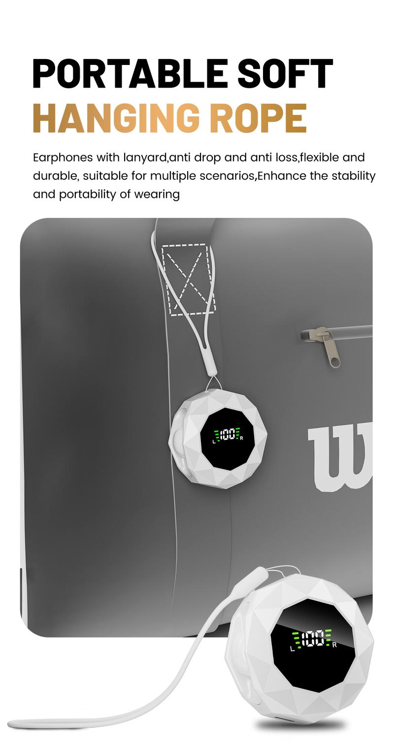 MSHUKCOE Mini Wireless Sleep Earbuds for Side Sleepers, Bluetooth 6.0 in-Ear Headphones with Noise Reduction,Ultra Small Hidden Earphones, Comfortable Fit for Long Wear & Deep Sleep&Work