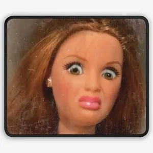 Funny Barbie Mouse Pad – Hilarious Office Gift for Coworker, Friend or Boss 🖱️😂 DGGR