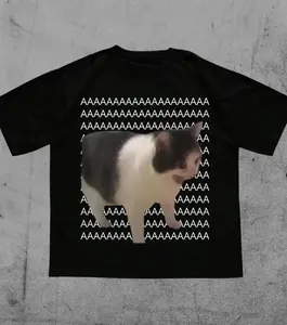 Screaming Cat Meme Youth and Adults T-Shirt Sweatshirt, Funny Internet Meme Tee, Silly Cat Shirt, Gag Gifts Shirt, Silly Gift Graphic Meme Shirt, Viral Cat Meme, Cursed Cat, Boys Clothing, Children's Clothing