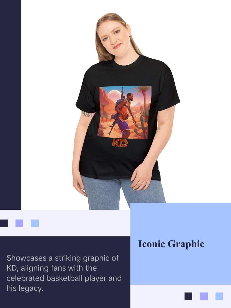 🏀🎯🔥Phoenix Suns KD SNIPER DURANT Unisex Heavy Cotton Tee🏀🎯🔥