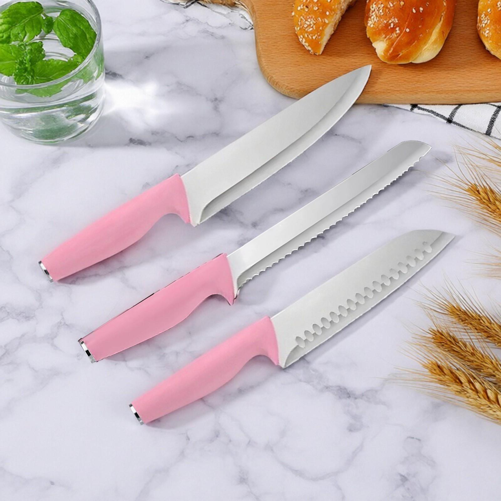 15-Piece Stainless Steel Kitchen Knife Set – Including Practical Tools Like Knives and Scissors, Equipped with a Knife Block for Storage, an Essential Food Cutting Tool Set for Modern Homes. Utensils Kitchenware