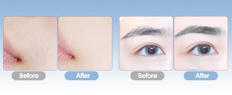 Eyebrow Facial Trimmer: 2 in1 Rechargeable Facial Hair Removal and Eyebrow Electric Shaver - Face Lips Body Painless Facial Razor Daily Comfort Eyebrow Facial Trimmer: 2 in1 Rechargeable Facial Hair Removal and Eyebrow Electric Shaver - Face Lips Body Painless Facial Razor Daily Comfort