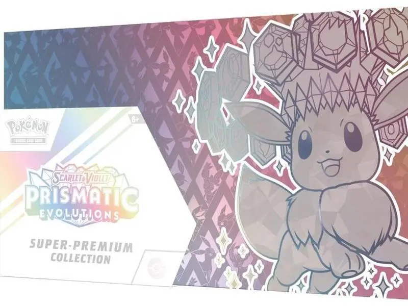 Prismatic Evolutions Super-Premium Collection Box