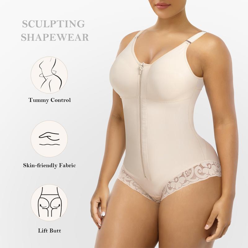YIANNA Overbust Fajas Colombianas Shapewear for Women Tummy Control Brief Shaper