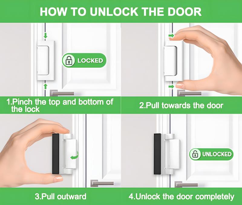 Treasem Home Security Door Lock, Childproof Door Reinforcement Lock with 3 Inch Stop Withstand 800 lbs, Door Safety Locks for Front Door, Night Kids Safety Flip Lock to Defend Your Home, Aluminum Alloy Treasem Home Security Door Lock, Childproof Door Reinforcement Lock with 3 Inch Stop Withstand 800 lbs, Door Safety Locks for Front Door, Night Kids Safety Flip Lock to Defend Your Home, Aluminum Alloy