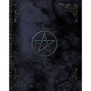Magic Spell Book: of Shadows / Grimoire ( Gifts ) [ 90 Blank Attractive Spells Records & more * Paperback Notebook / Journal * Large * Pentacle ] (Magick Gifts) Paperback – November 11, 2016
