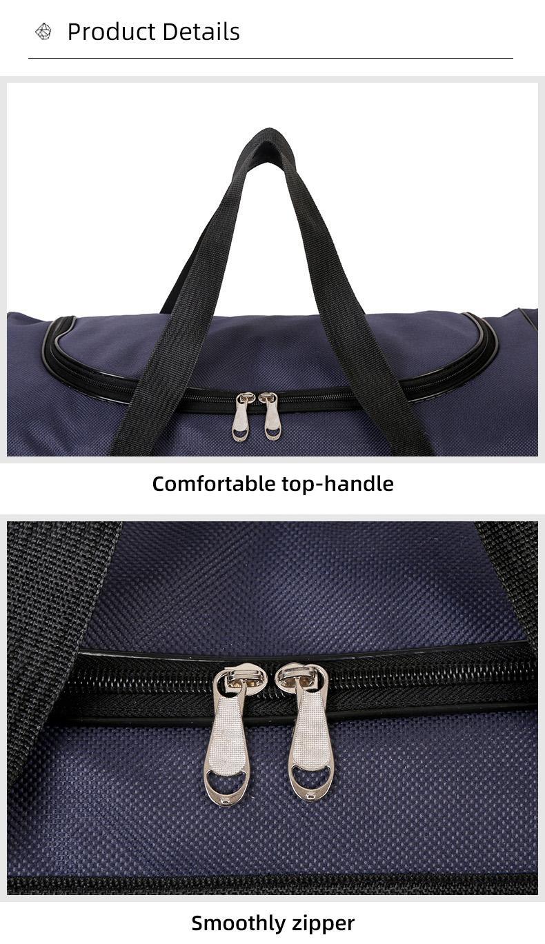 Waterproof Duffle Bag - Large Travel Duffel with Separate Shoe Storage, Lightweight Foldable Design for Workouts Hiking Business Trips Sports Backpack