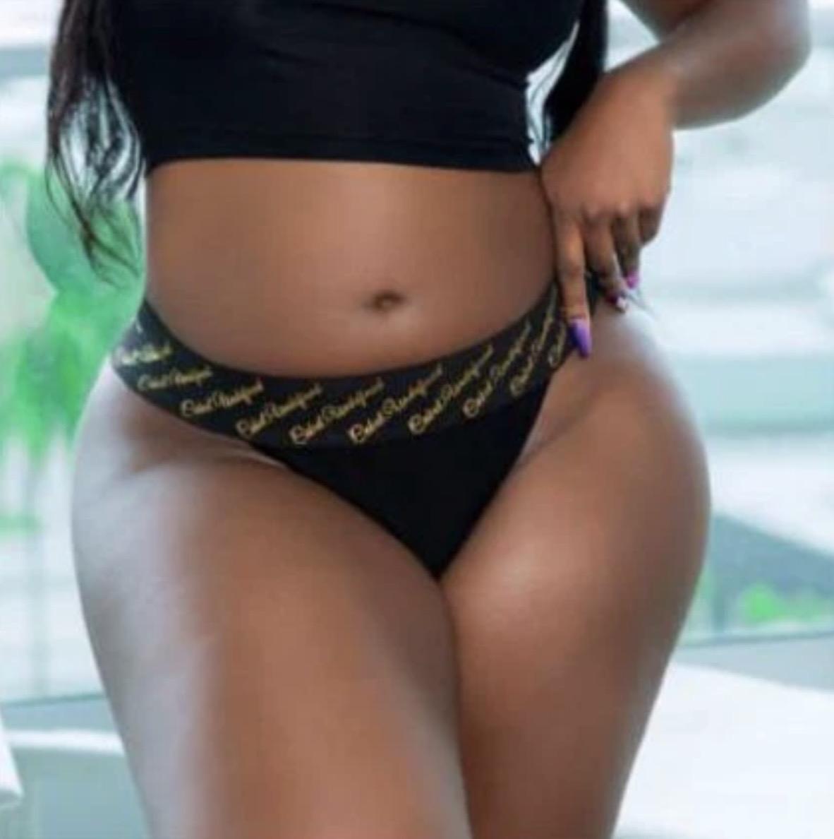 Cebel Undefined Thong with Additional Crotch Coverage for Comfortable Fit Panties Stretchy Cotton Womenswear