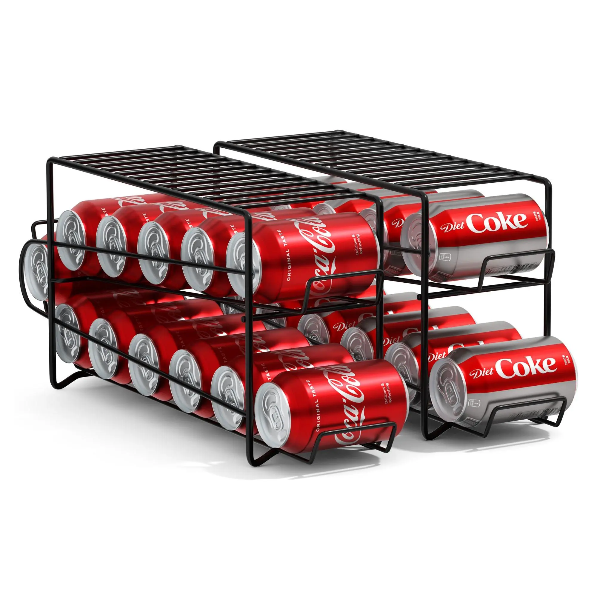 Sorbus Soda Can Rack Beverage Dispenser 2 Pack