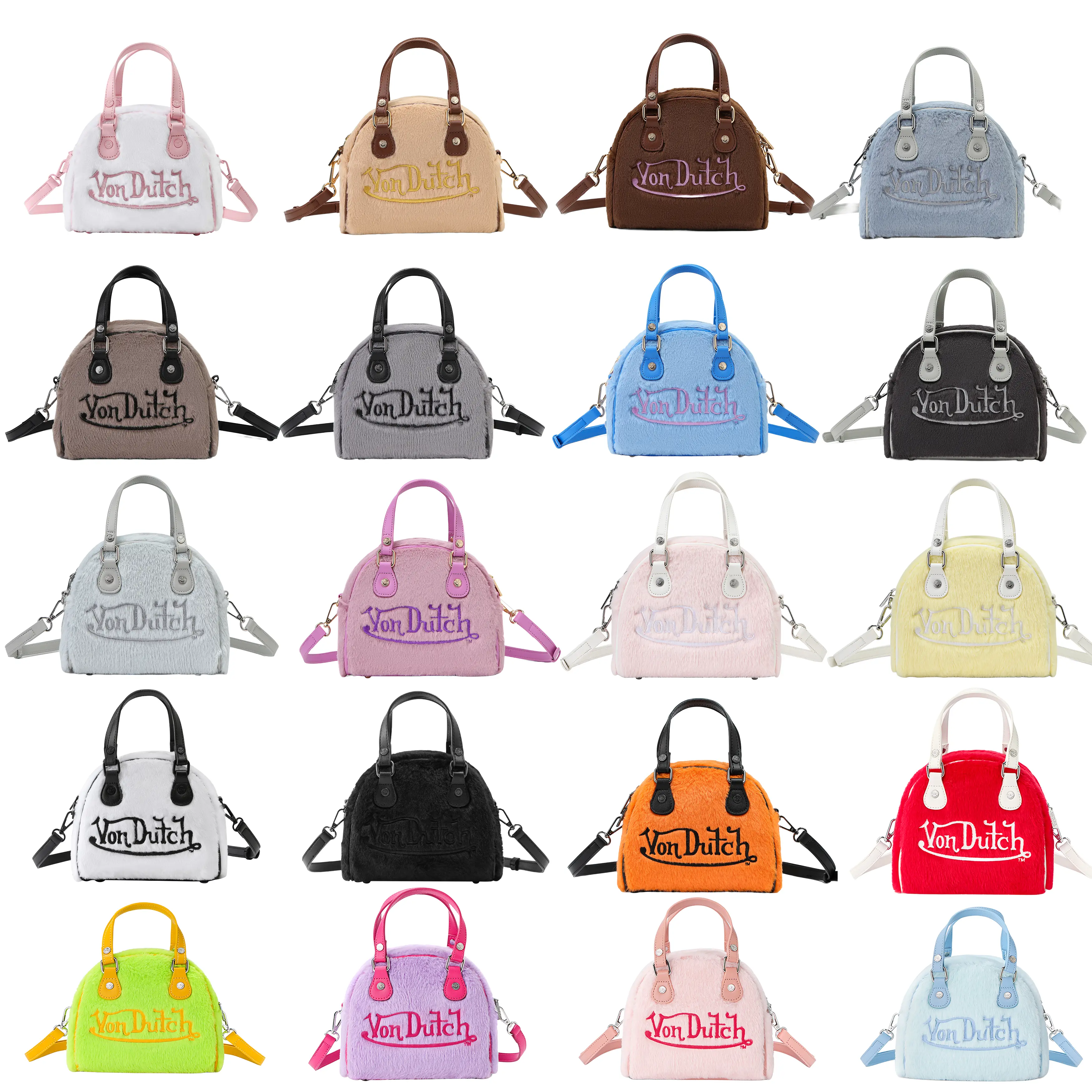 Von Dutch Furry Bowling Bags - All Styles