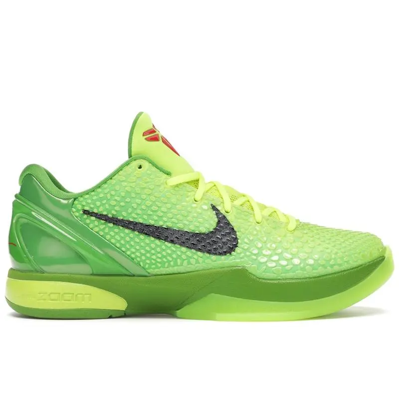Nike Men's Kobe 6 Protro Grinch (2020) Basketball Shoes, from StockX