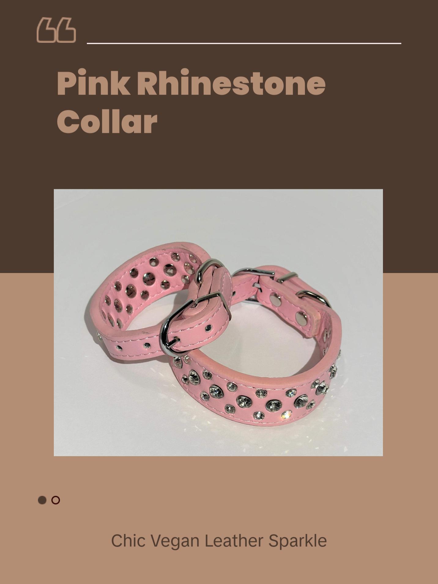 Baby Pink Dog Collar