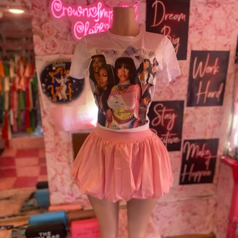 Bubble skirt 2 piece