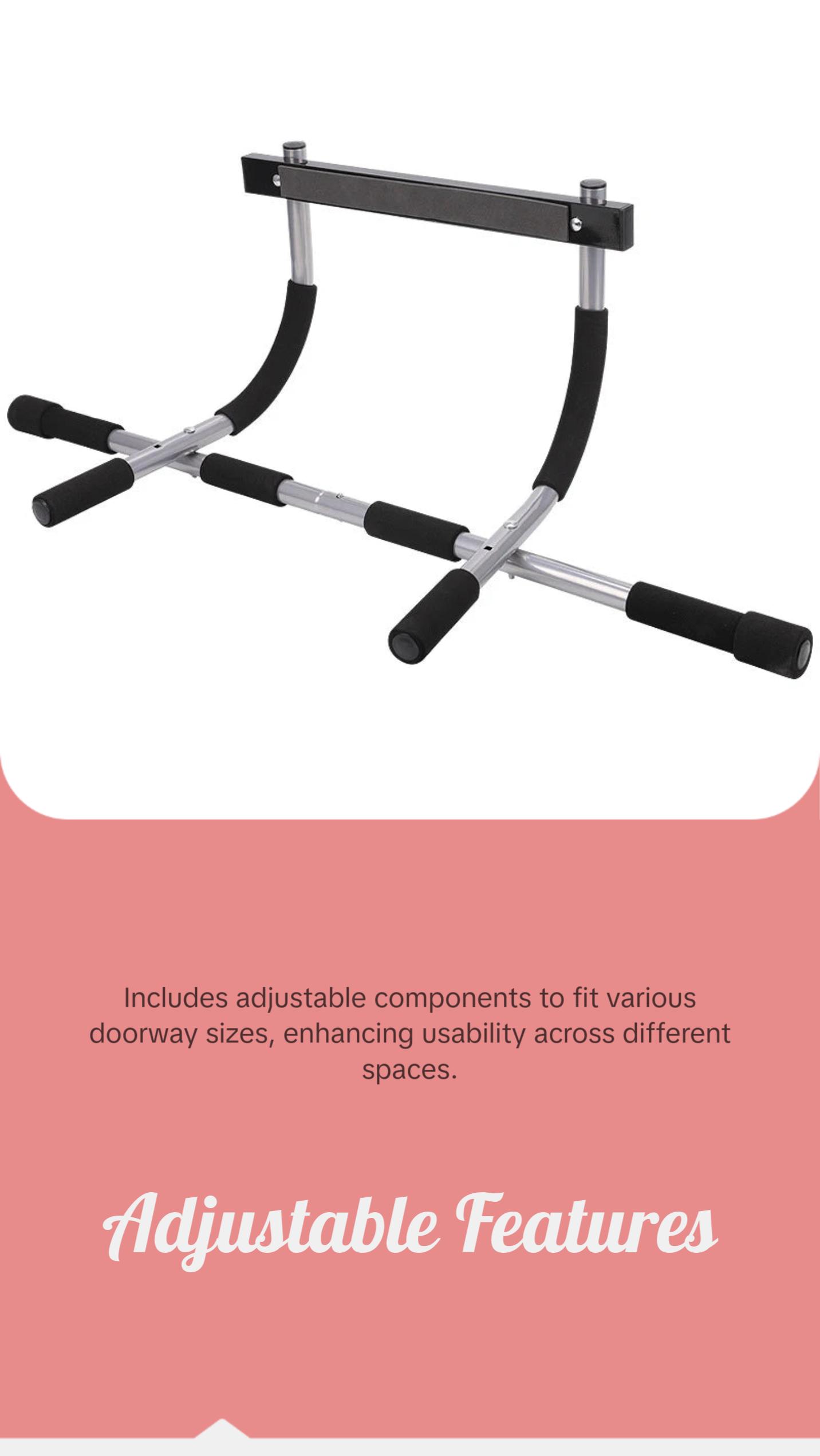 Adjustable Multi-Functional Doorway Pull up Bar