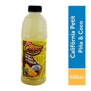 1 pack of 3 units  -CALIFORNIA PIÑA & COCO- 500ml. C/u