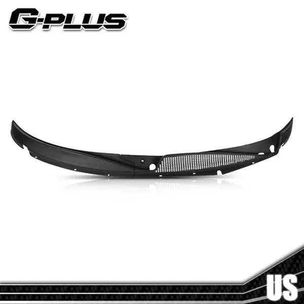 MOTOR GPLUS Plastic Windshield Wiper Cowl Vent Cover Set - 1 Set Windshield Wiper Cowl, Left/Right Fit, Easy Installation, Scratch Guard, Enhance Vehicle Appearance, Compatible with 1996-2017 Chevy GMC Express & GMC Savana 2500 Vans