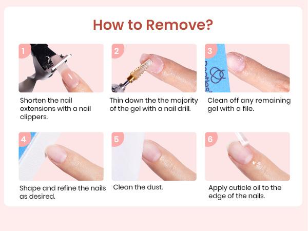 Beetles Poly Nail Gel Kit Starter Kit-6 Colors Clear Nude Brown Neutral Colors All In One Kit Poly Nail Extension Gel Set Builder Hybrid Jelly Gel with Base Top Coat Gift for Women Manicure