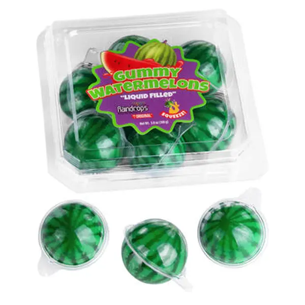 Mini Gummy Watermelons Candy Snack