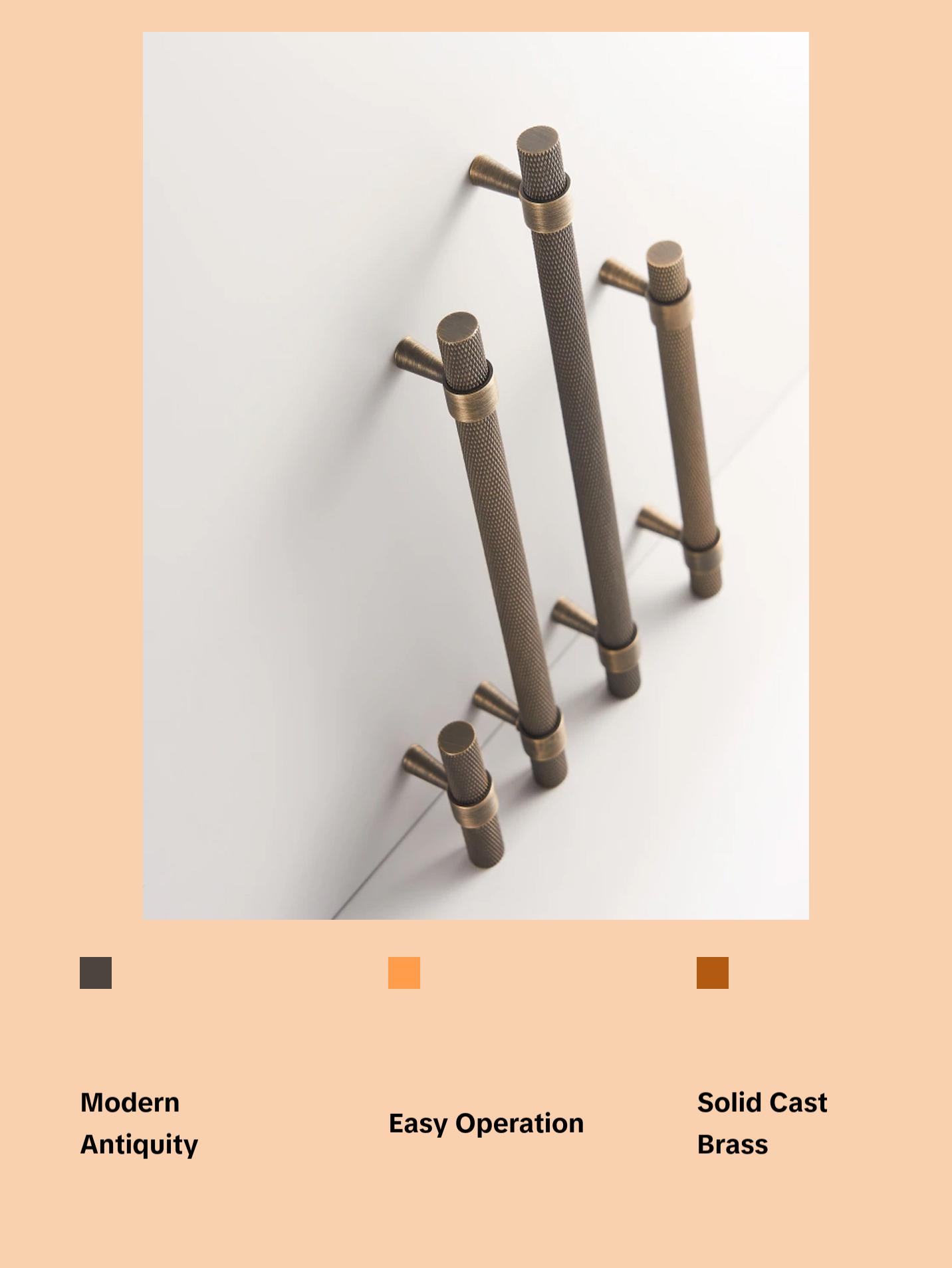 Modern Antique Brass Cabinet Knobs & Pulls Modern Antique Brass Cabinet Knobs & Pulls