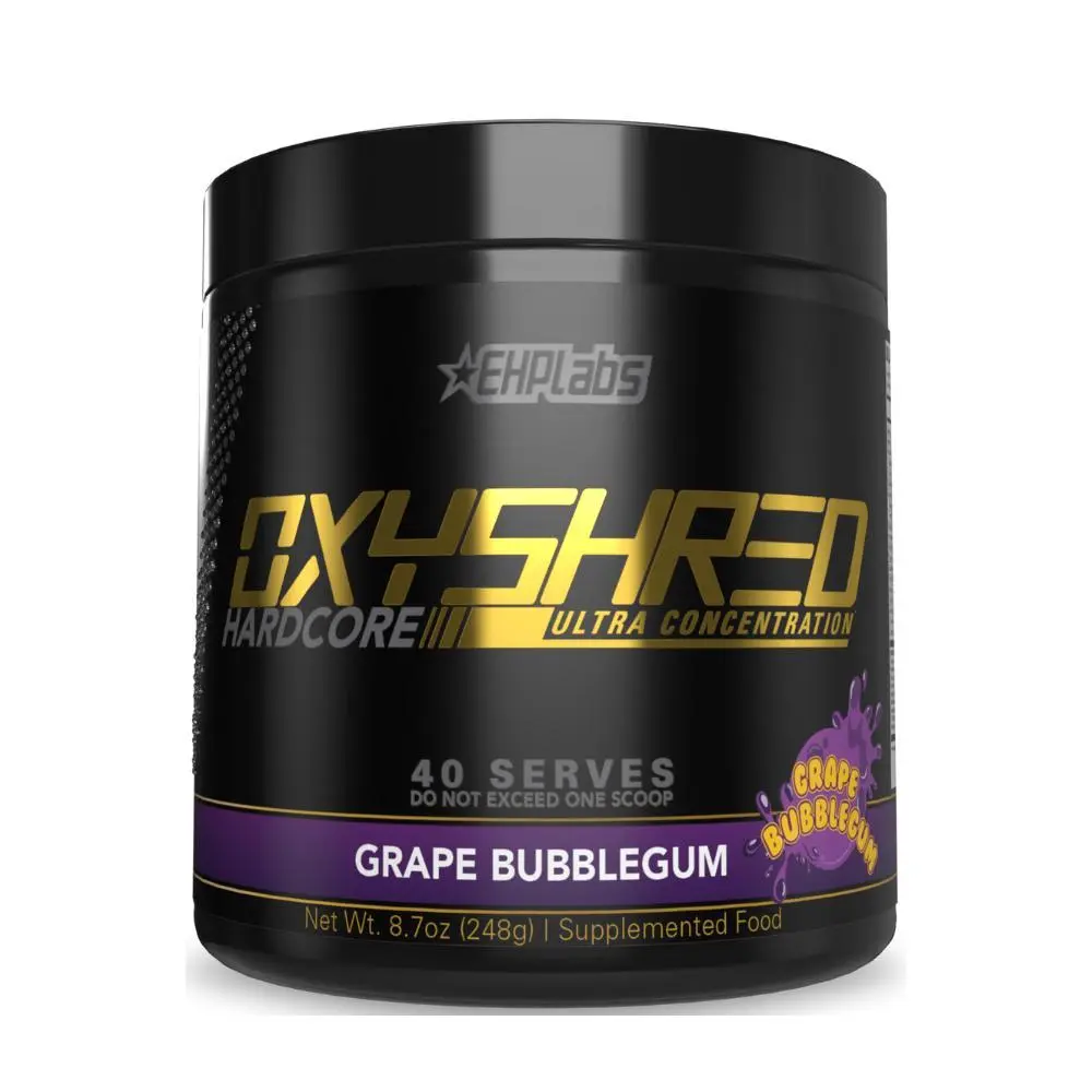 OxyShred Hardcore Pre-Workout Powder | 40 Serves High-Stim Formula | Intense Energy & Focus Support | Zero Sugar | Advanced Training Performance