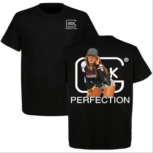 2026 Team Glock - Perfection 2 Sided T-shirt, Glock Tee, Great Shirt for Gun Enthusiasts, Tactical Style, Full Size, Full Color